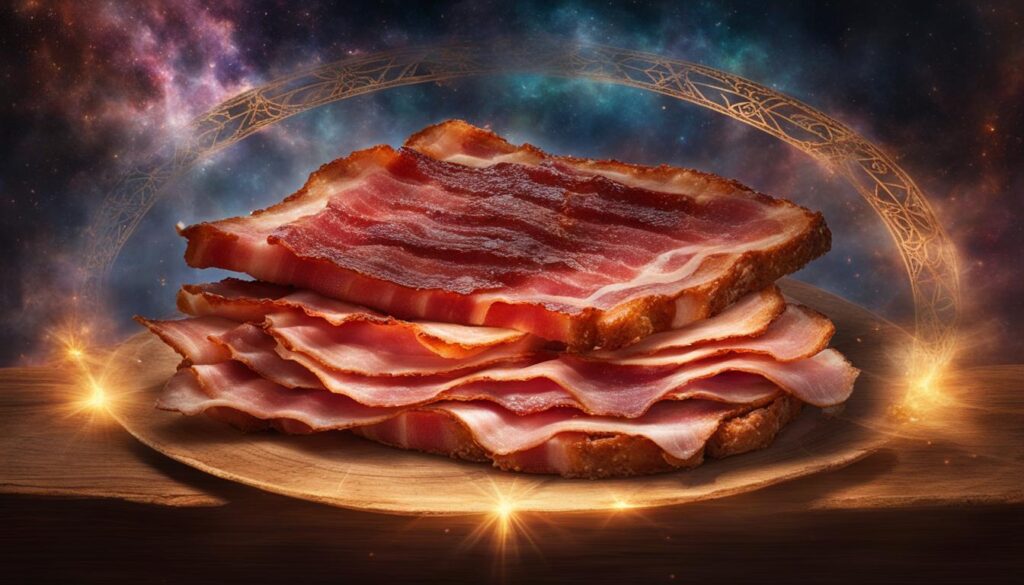 What is the spiritual meaning of bacon in a dream