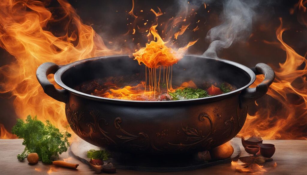 spiritual symbolism of cooking in dreams