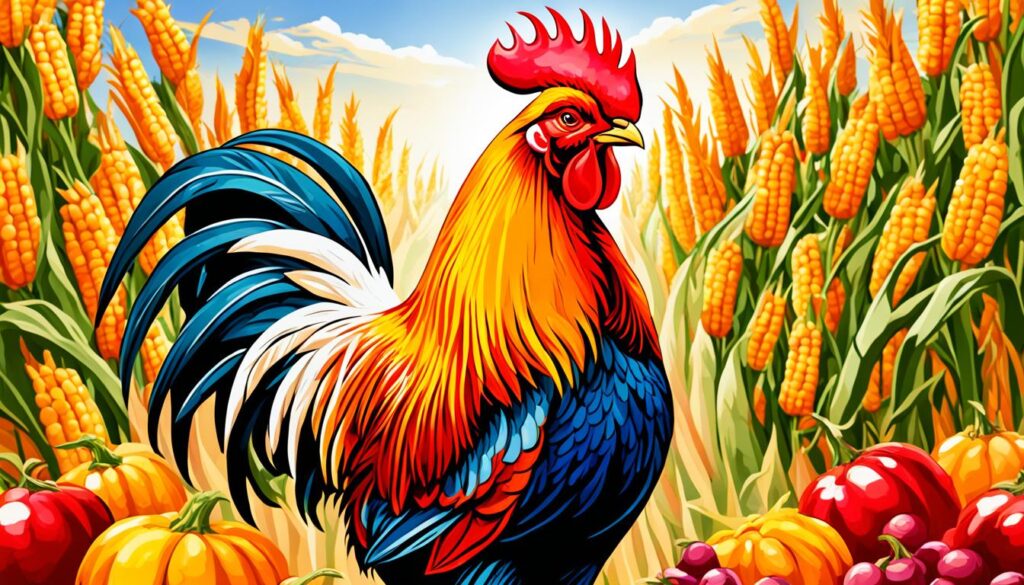 chicken symbol of abundance