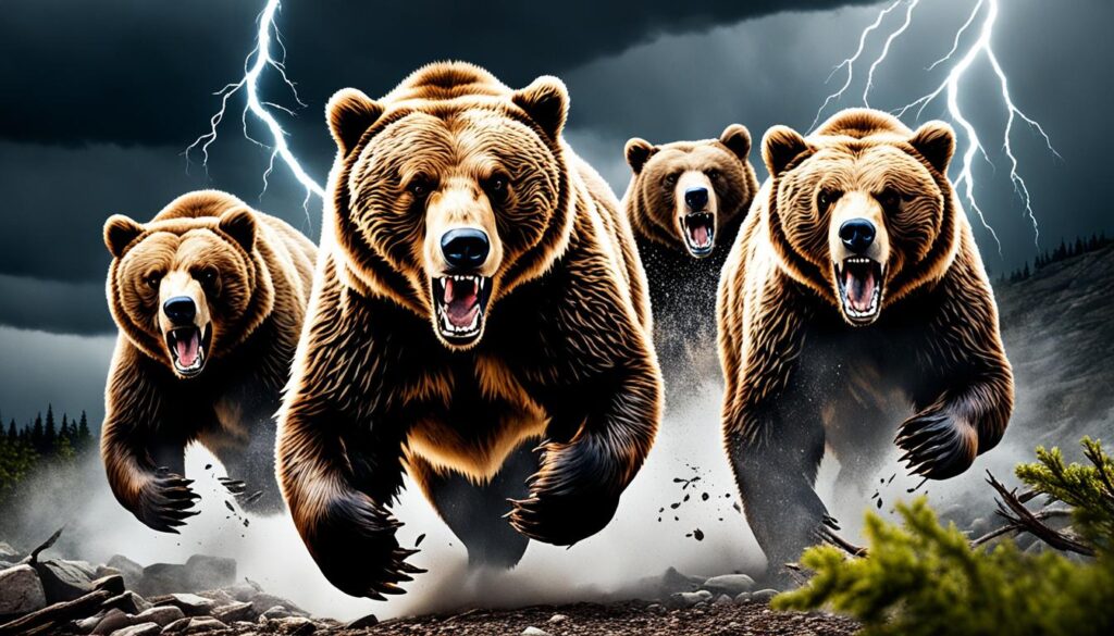 dream analysis bears attacking