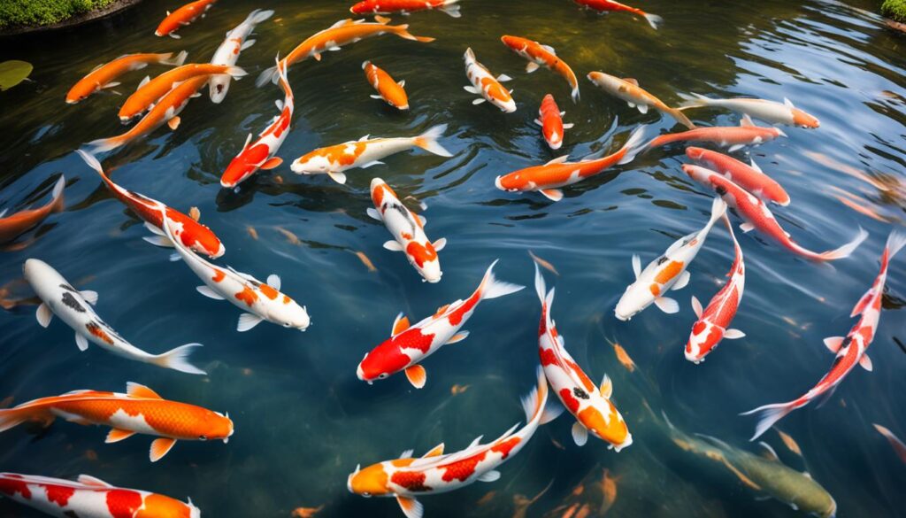 emotional significance of red koi